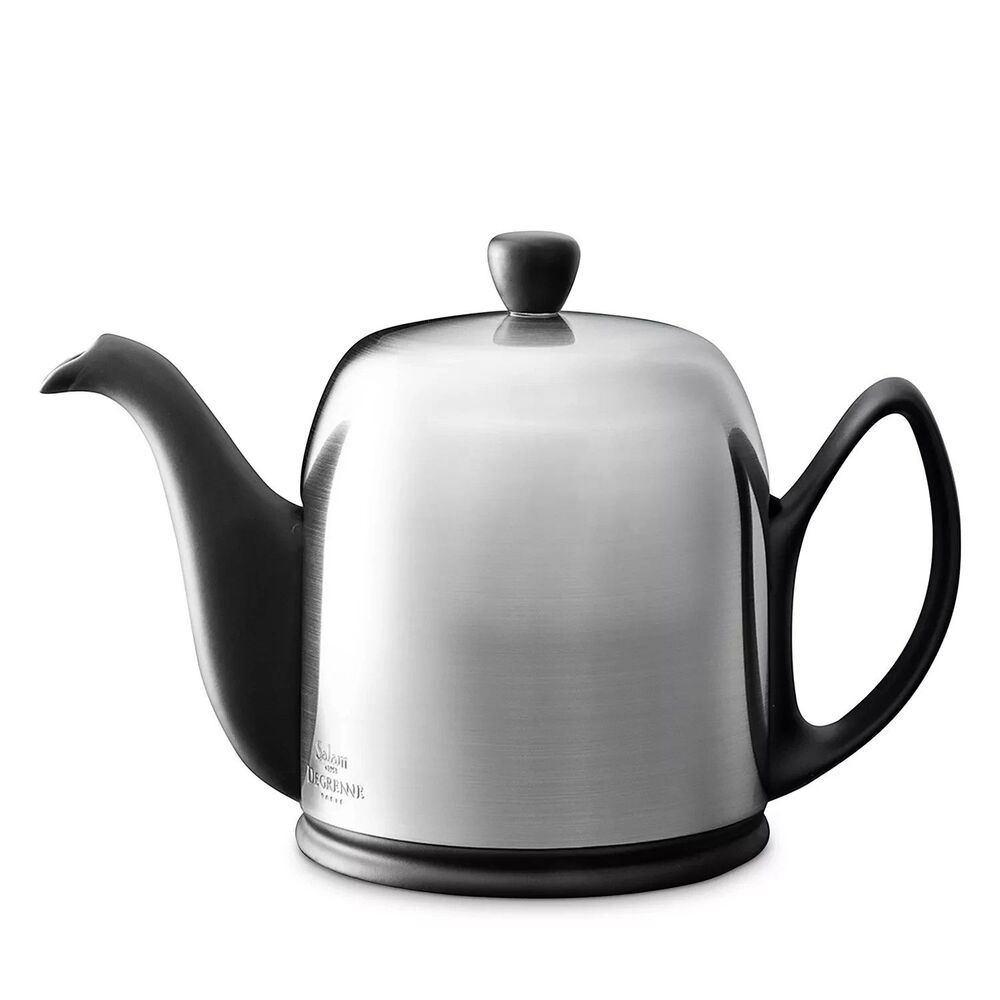 Degrenne Paris 1953 Salam 33 oz Teapot Luxury Insulated Porcelain Tea Pot